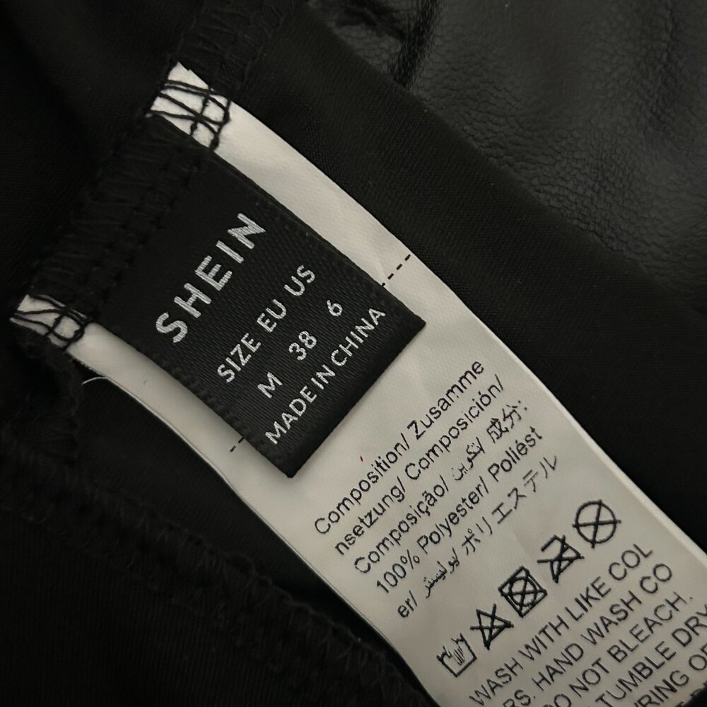 SHEIN Black Pleated Mini Skirt - Picture 10 of 14